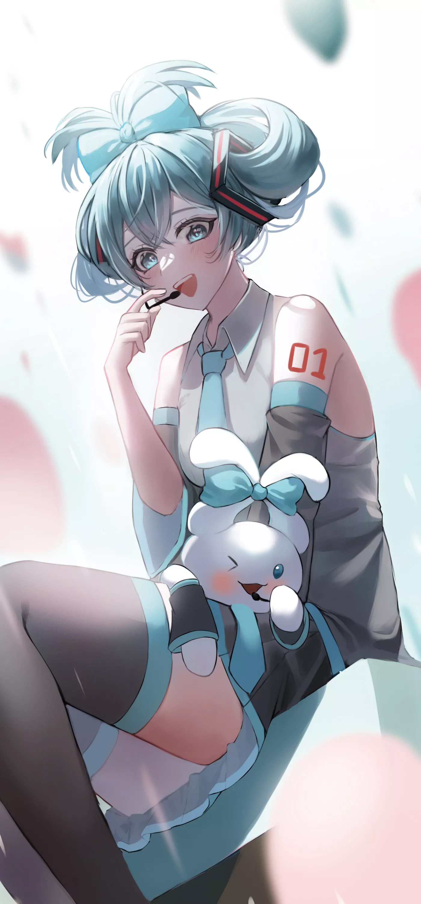 Thigh-high miku