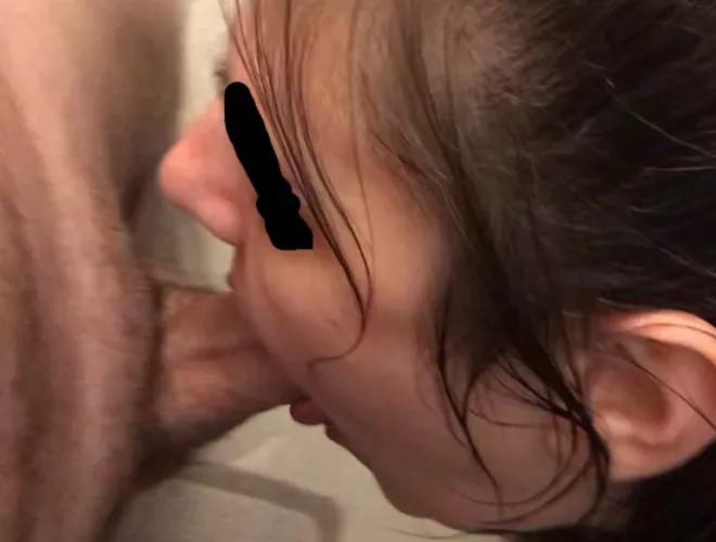 Throating a Big Dick