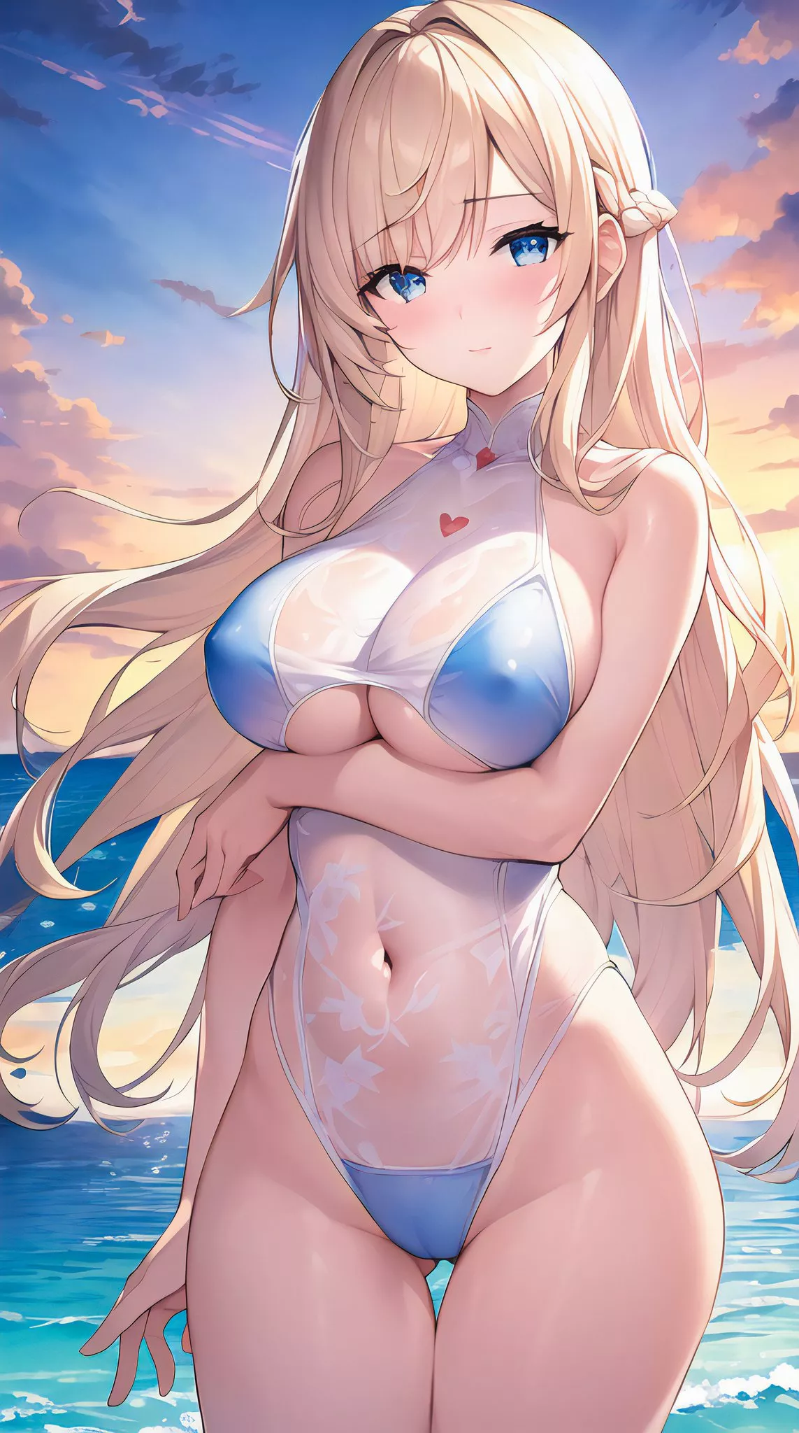 Translucent Swimsuit