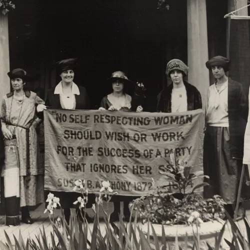 Vote for women's rights.