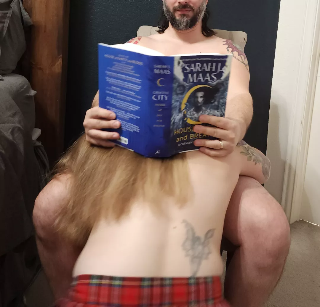 When she convinces me to read her books