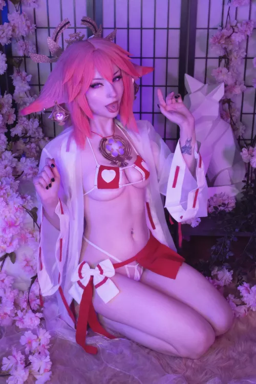 Yae Miko (Genshin Impact) by ShiroKitsune