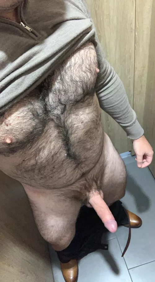 [31] had to take a break at work