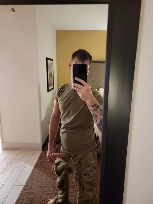 (34) All dressed up with nowhere to go