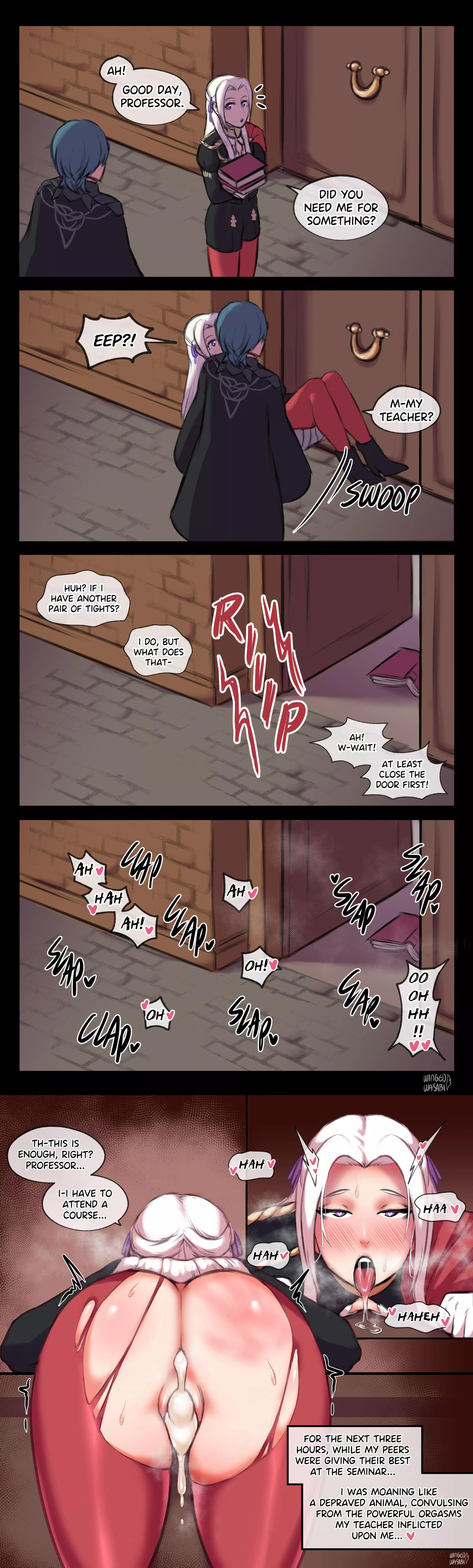 Byleth requires Edelgards assistance [fire emblem: three houses]