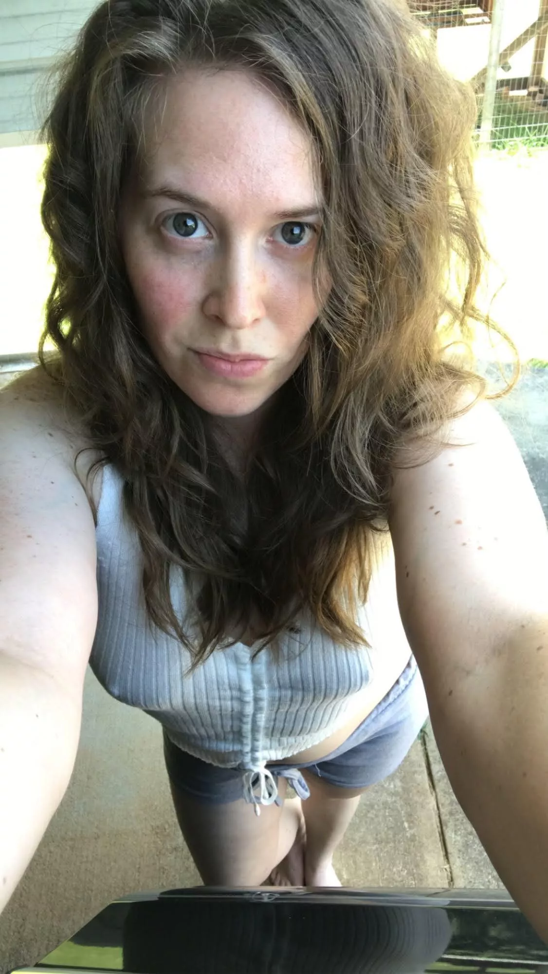 Caught you staring. Cum say hi