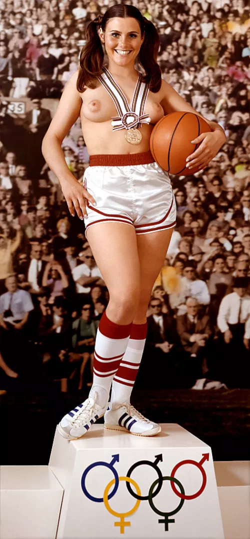 Danielle de Vabre, PB PMOM Nov. 1971, from “How Other Magazines Would Photograph a Playmate”, February 1970