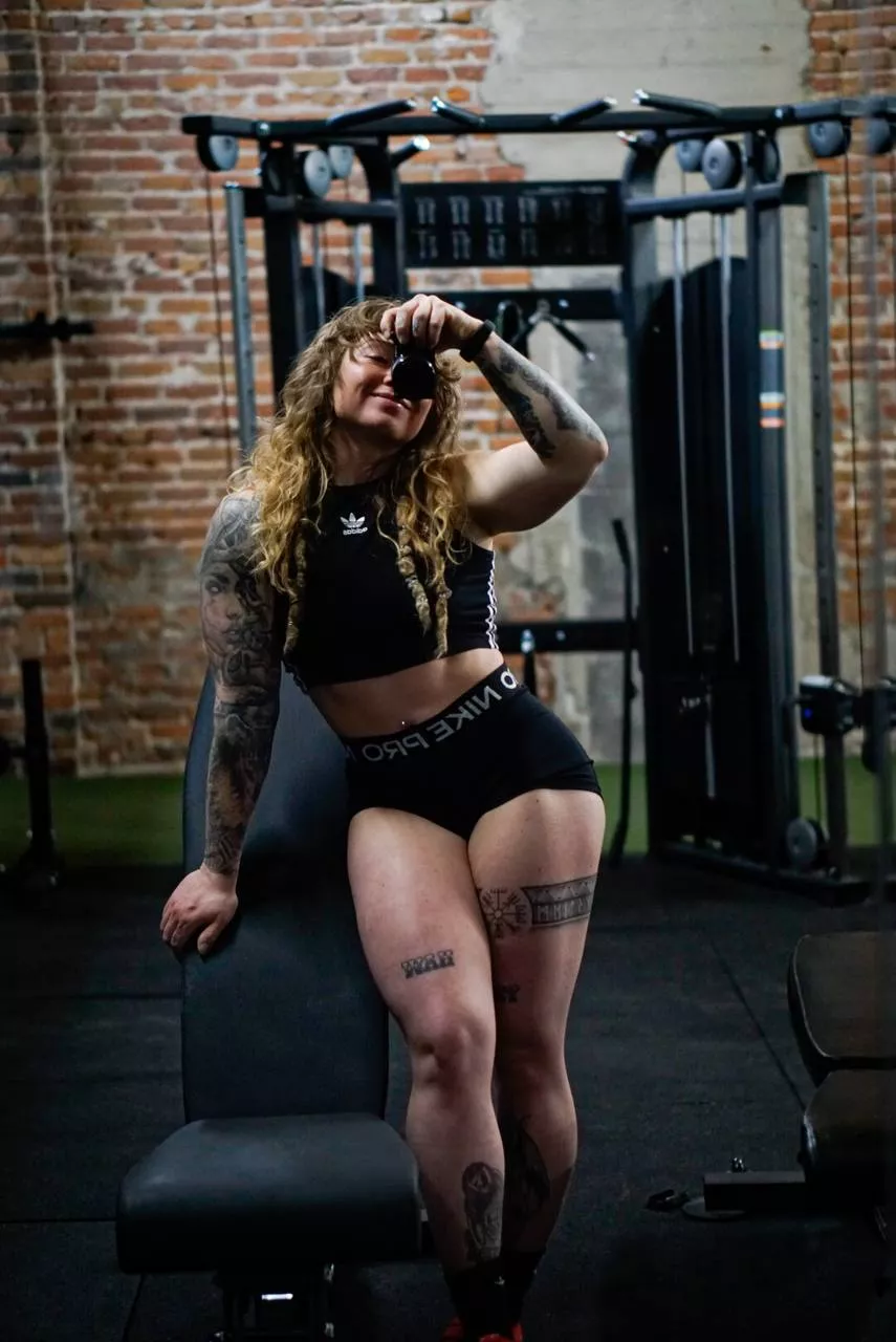 Don't be afraid to try a nice fit girl