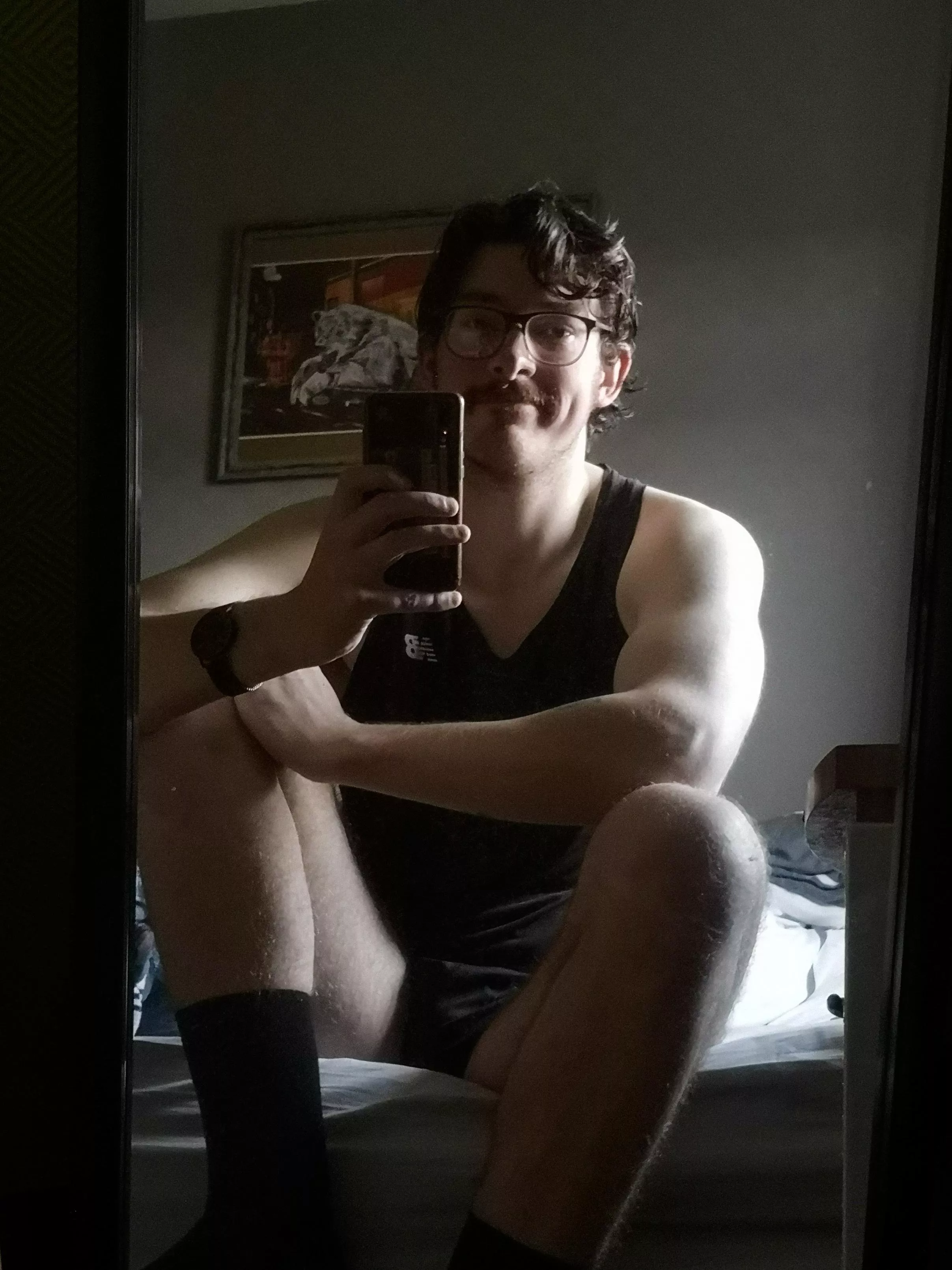 Found the only lighting that makes my gym gains look real (and now I'm never leaving it)