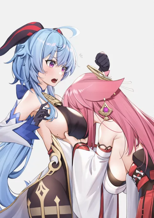 [Genshin Impact] Ganyu x Yae Miko