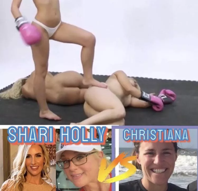 Holly and Shari knocked out,stripped and spanked by Christina