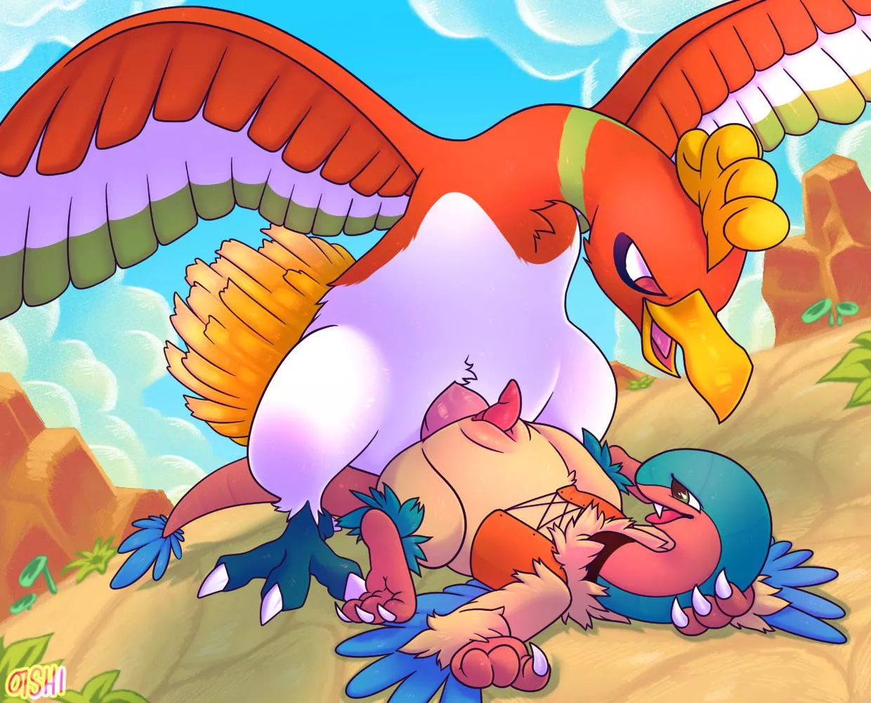 Ho-oh takes charge [M] (o-ishi)