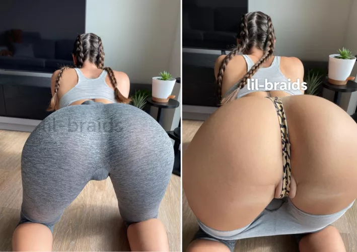 How’s my ass look here? [F]