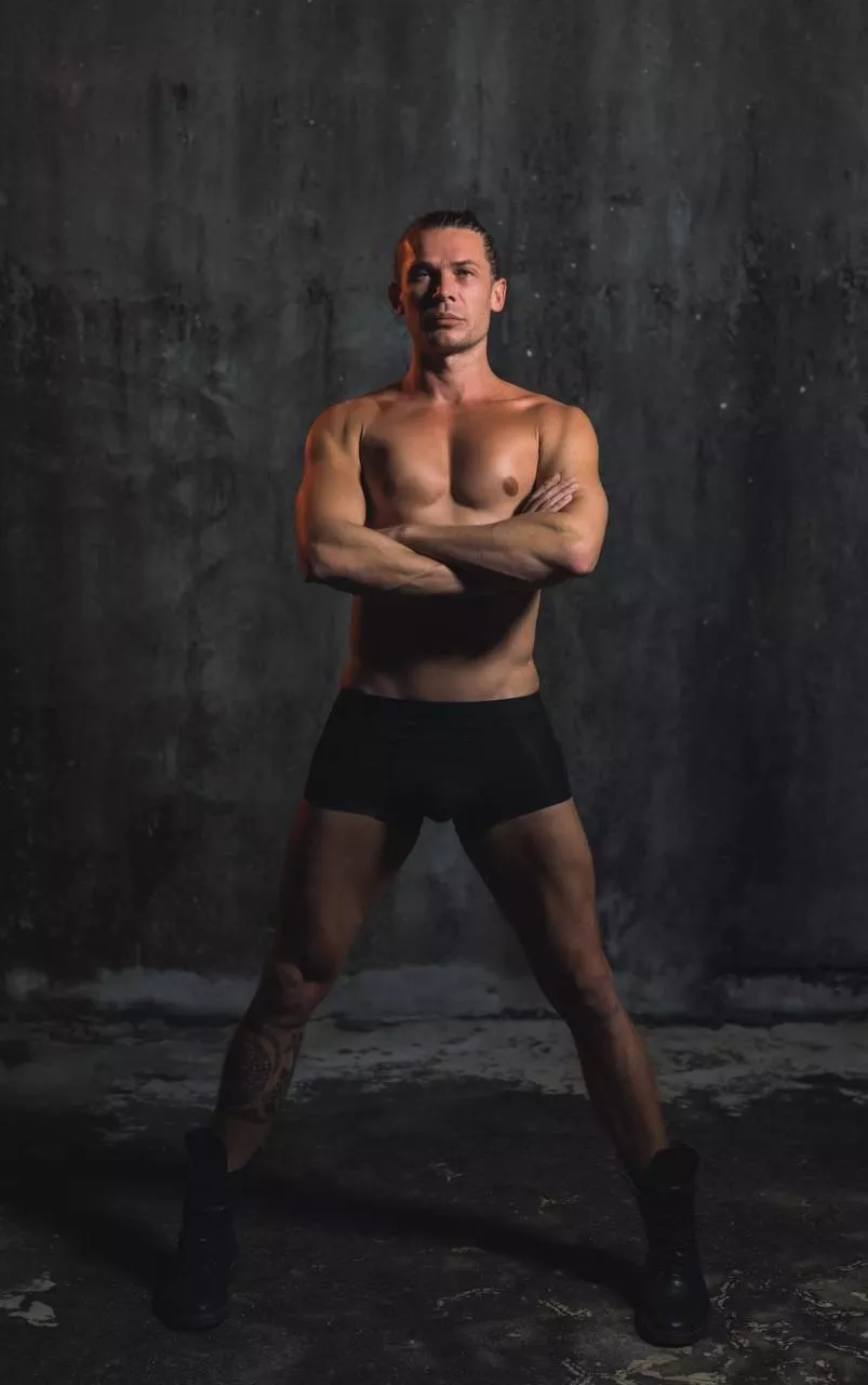 I spend a lot of time in the gym.