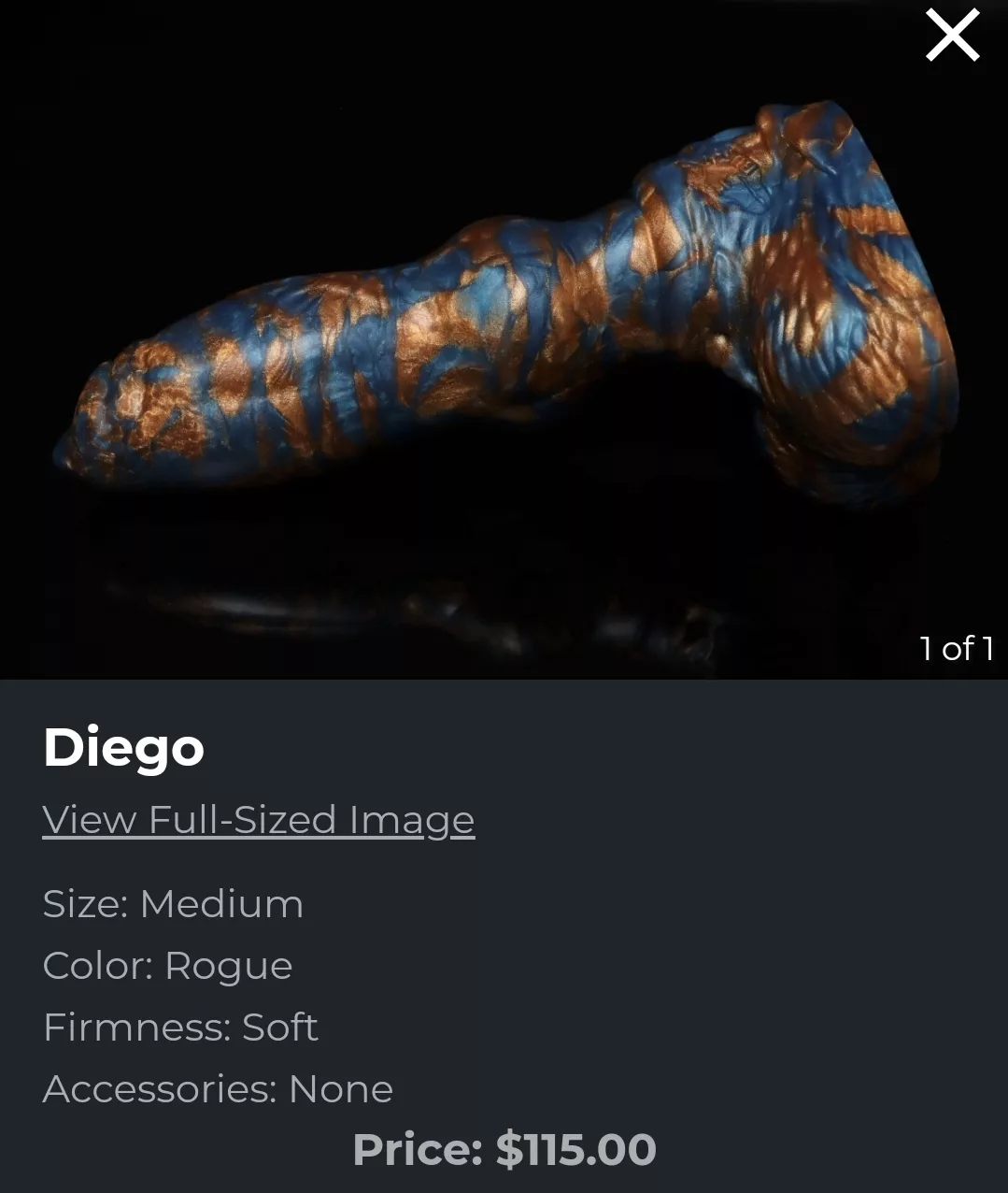 I want him soooo bad, but I know I should wait until I have a little more in the bank 😅