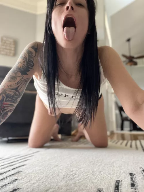 In my favorite position😈