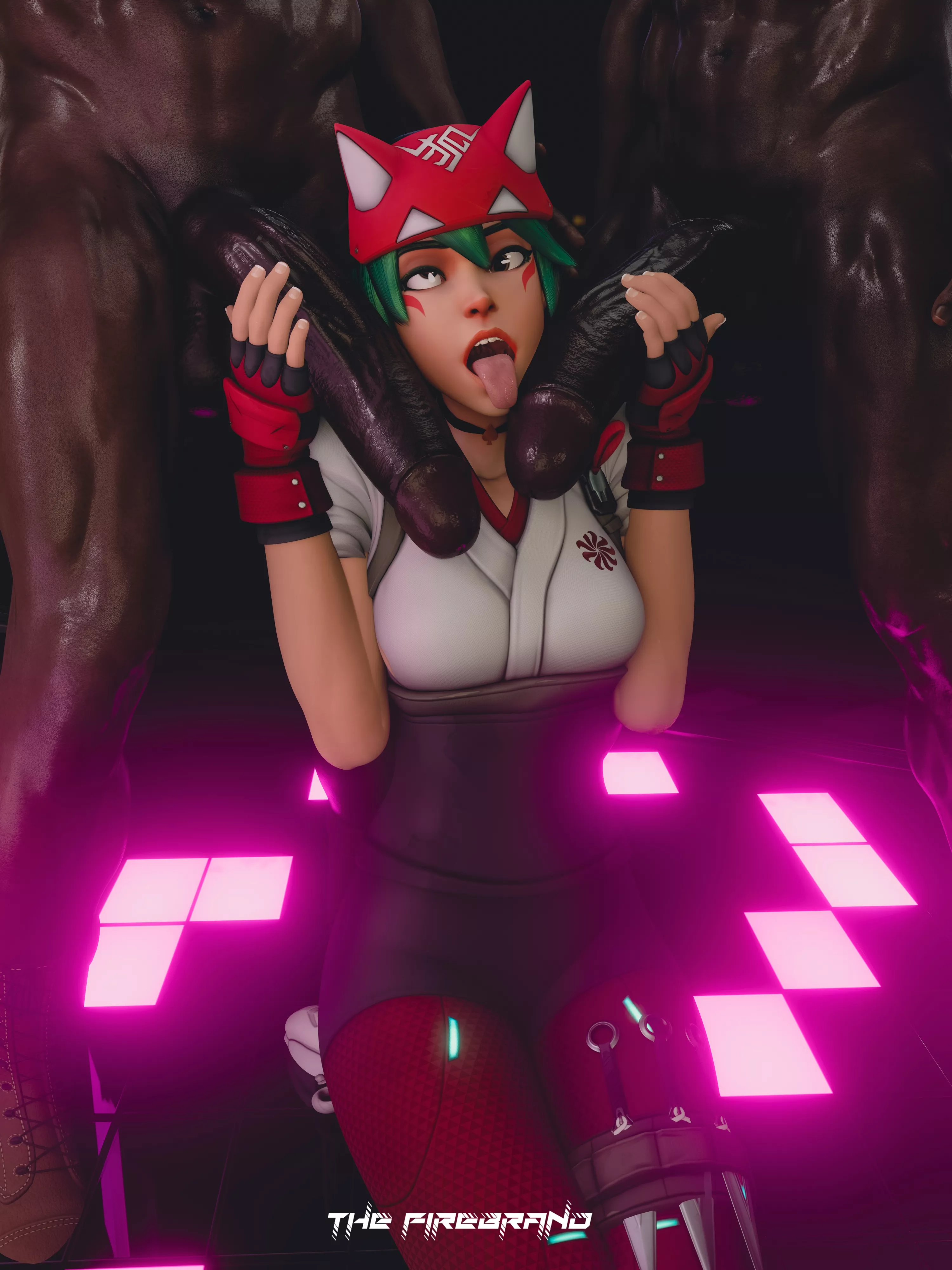 Kiriko's Cock-Drunk Ahegao (The Firebrand)[Overwatch 2]
