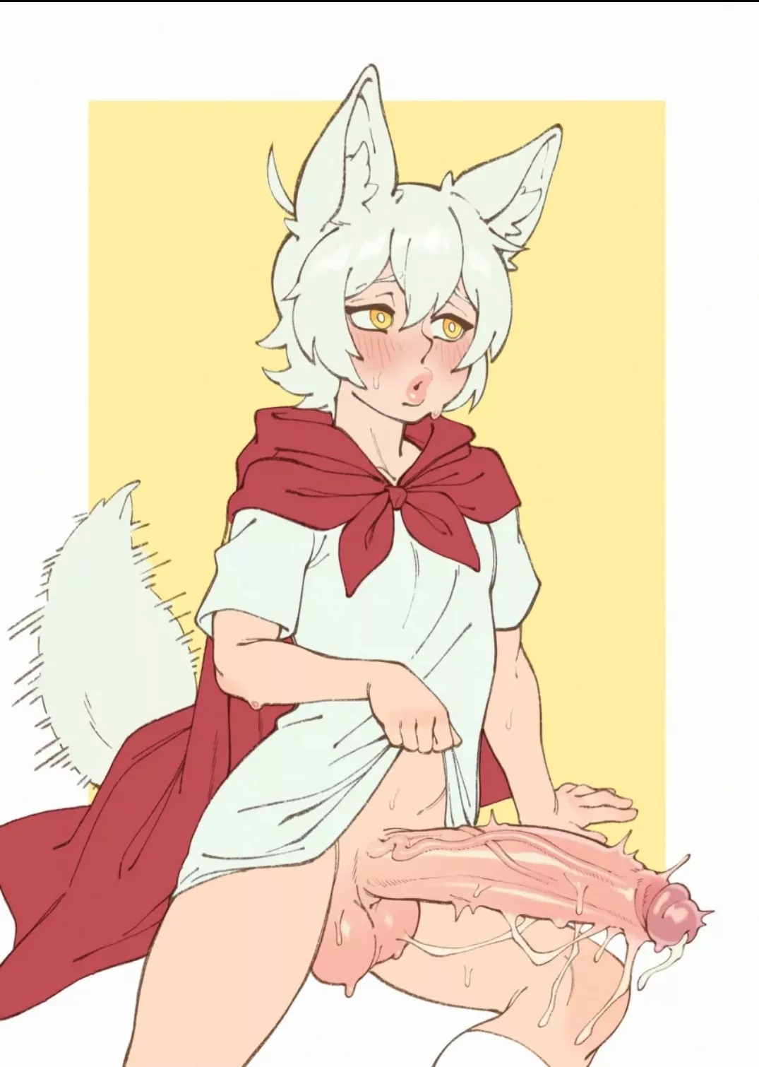 Looks like he's in heat again. Who wants to help?