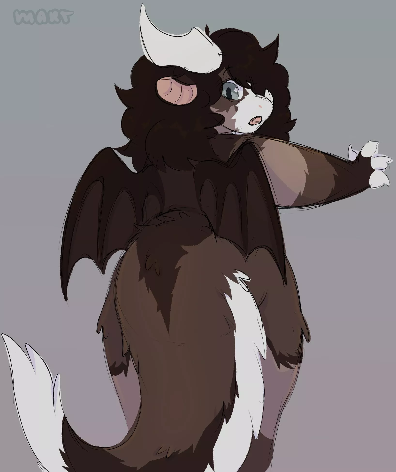 meee!!! ( my sona by me, @martalomew on twitter)