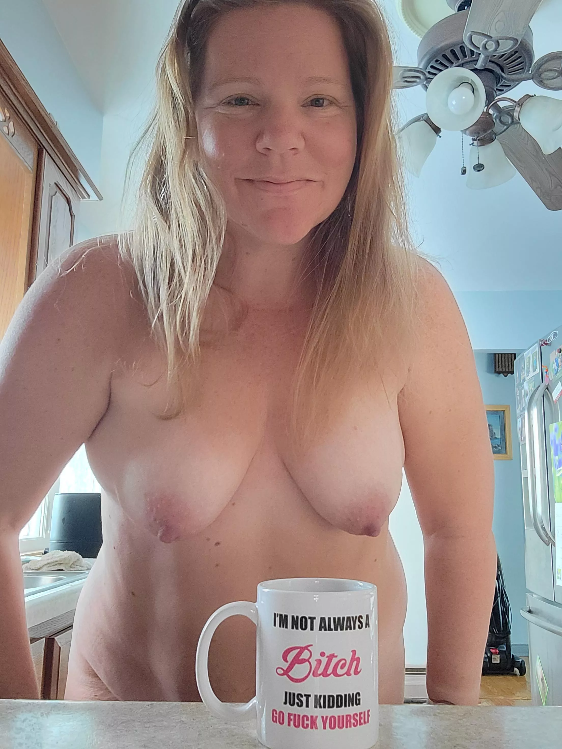 Mmm...the first thing I noticed was the vacuum in the background