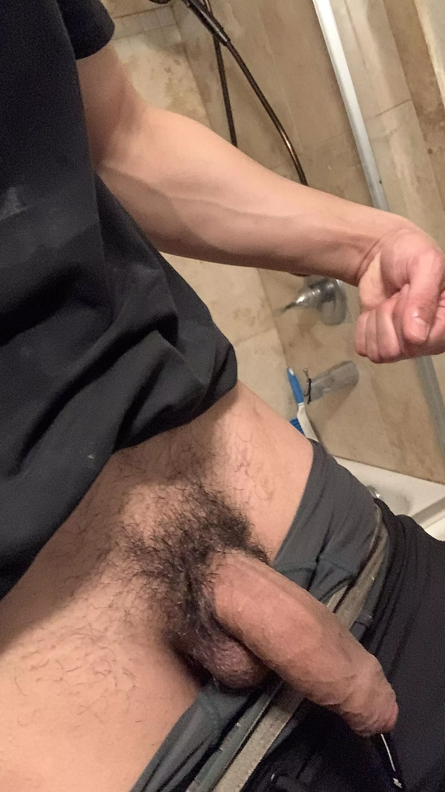 Not the hairiest, but hairiest in the right parts;)