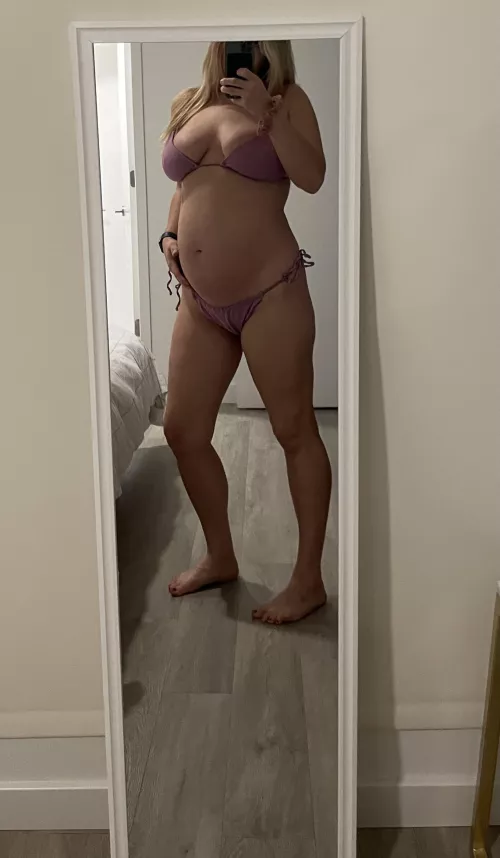 Pants don’t fit anymore but bikinis do!