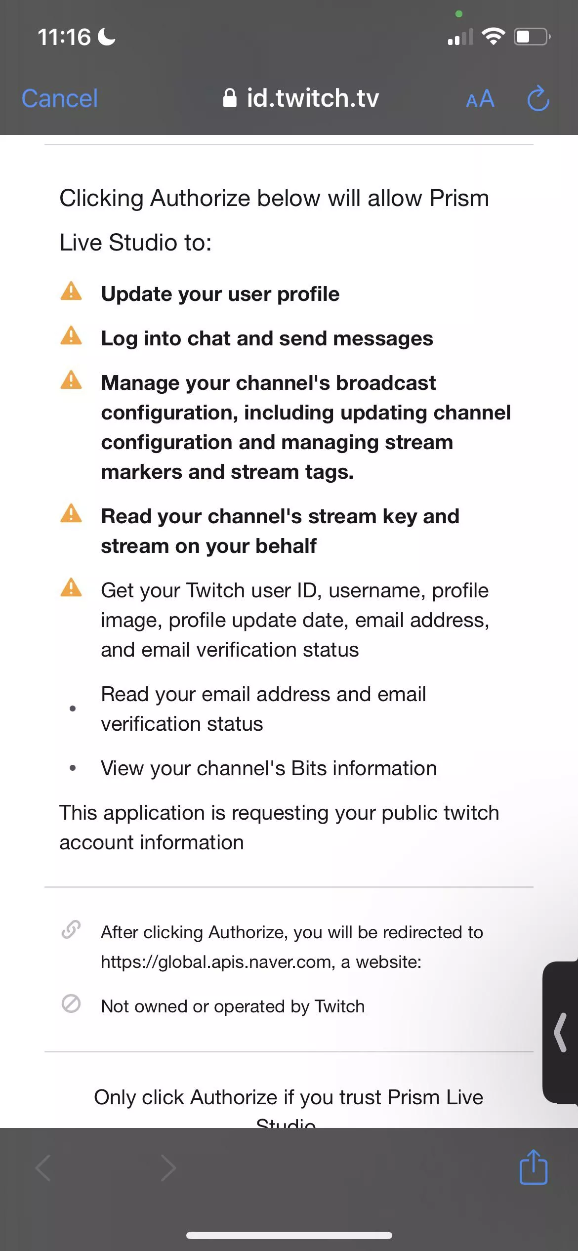 Prism Live Studio Streaming
