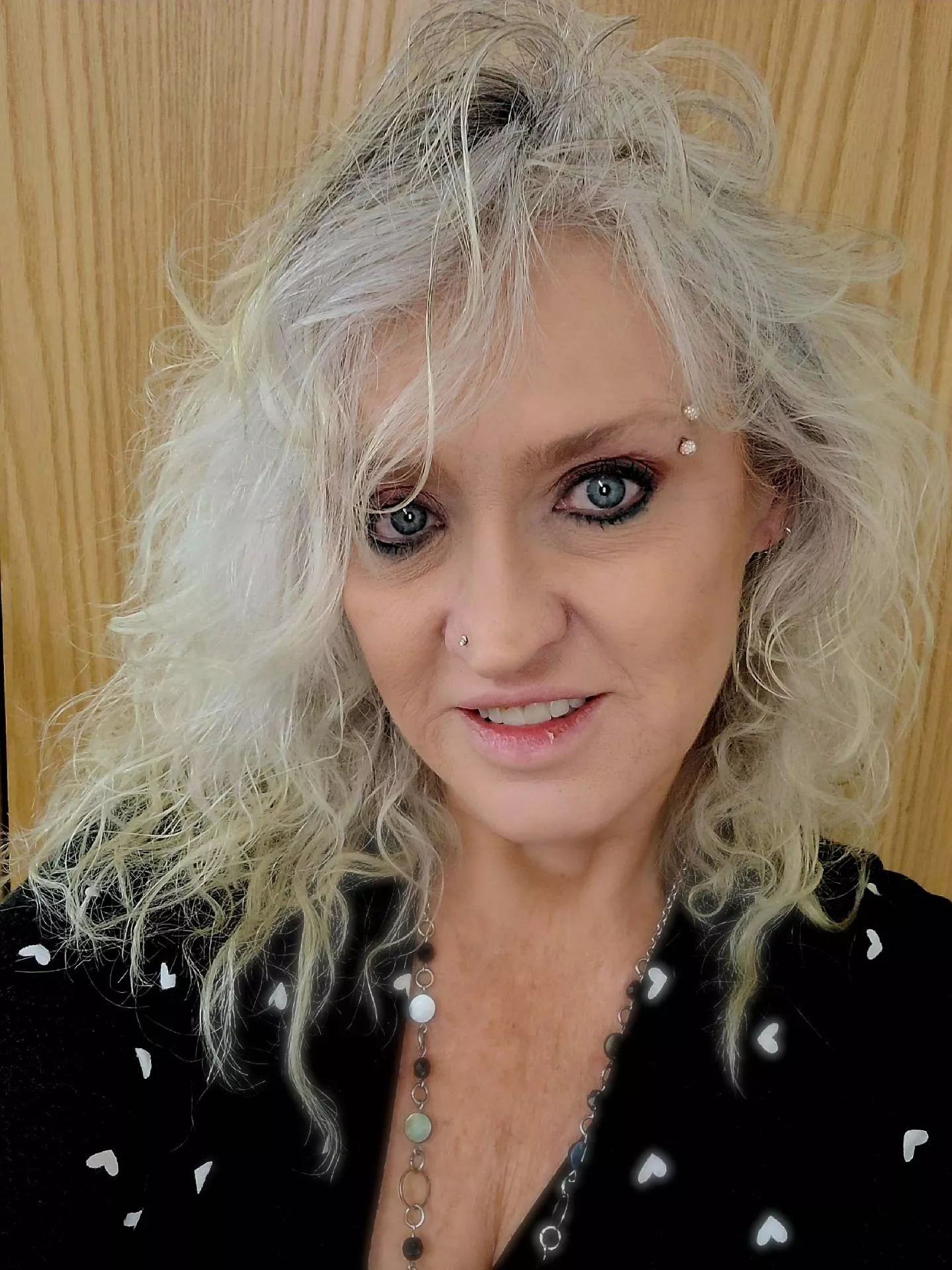 Ready to face the day of meetings...boob crack showing