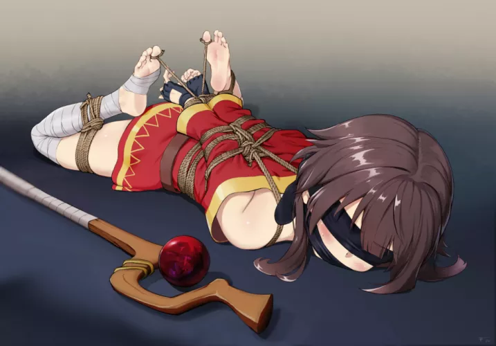 really want to get tied like this ngl <3