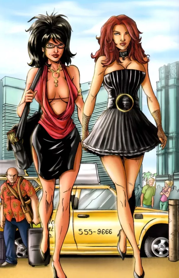 Sela and Belinda in Vegas [Grimm Fairy Tales Las Vegas Annual]