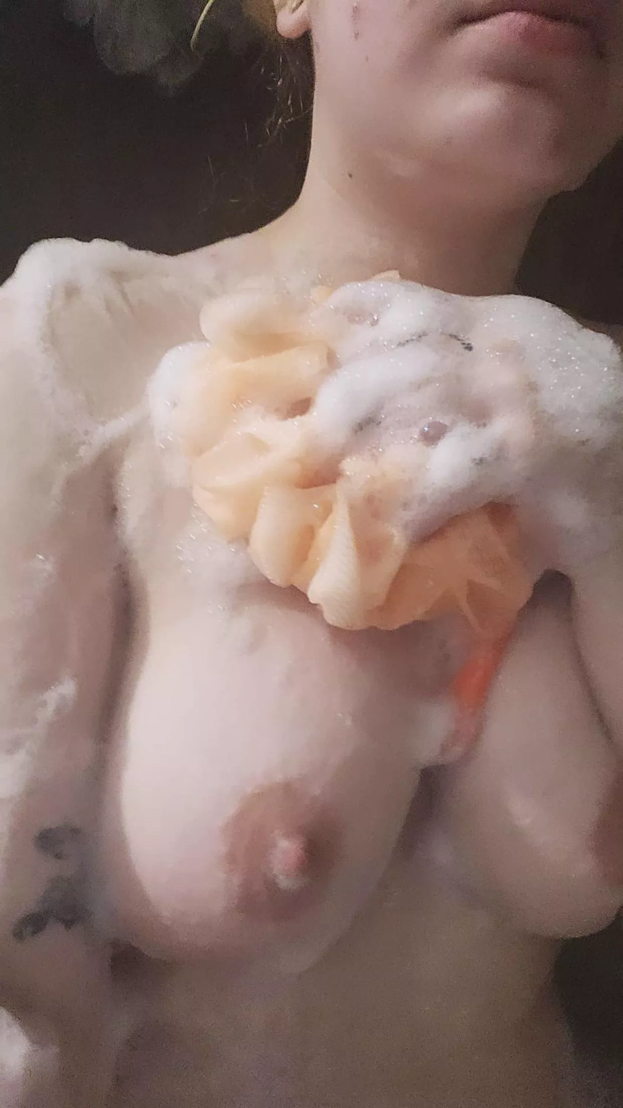 Soapy titties for daddy 🥰