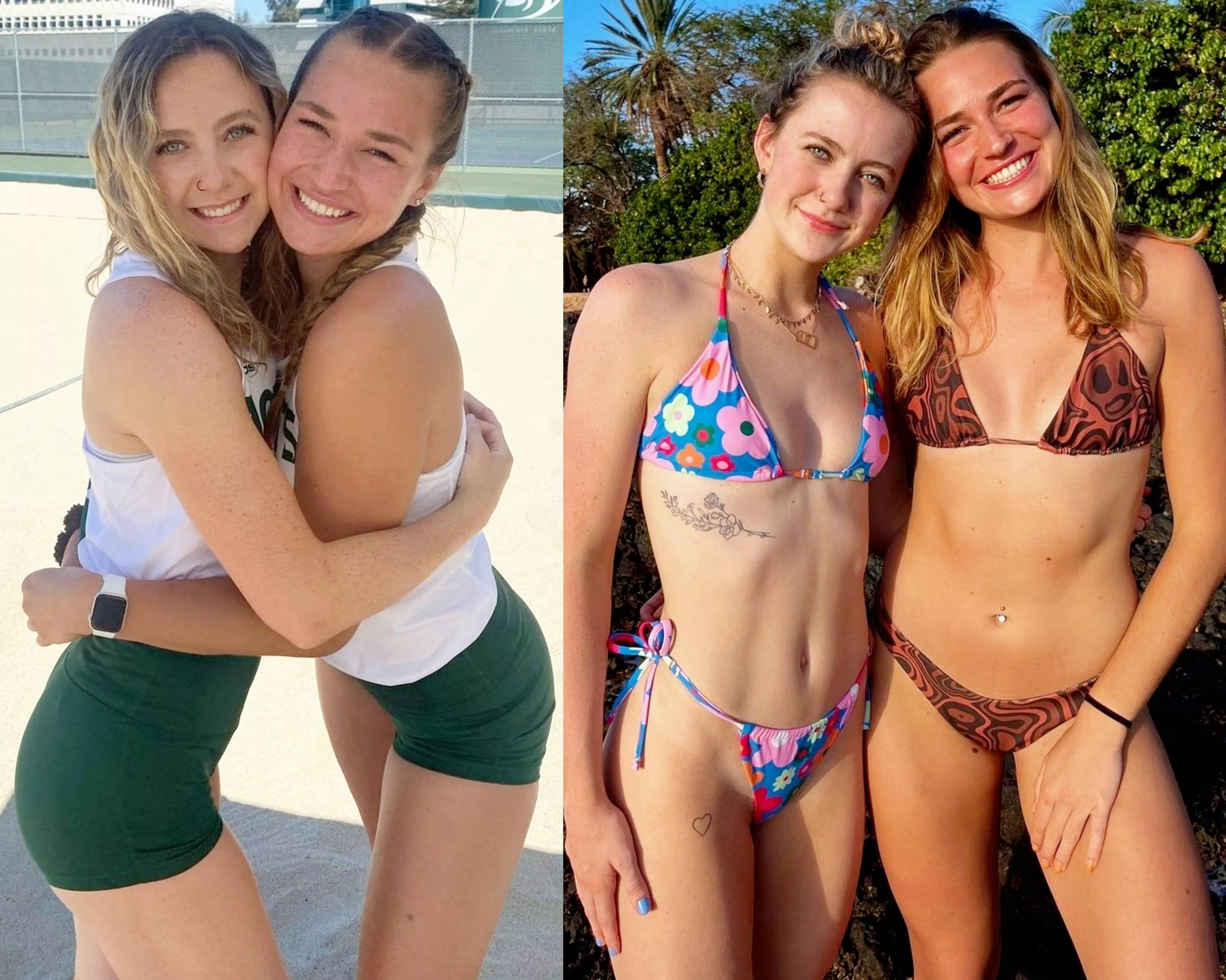 Teammates and friends