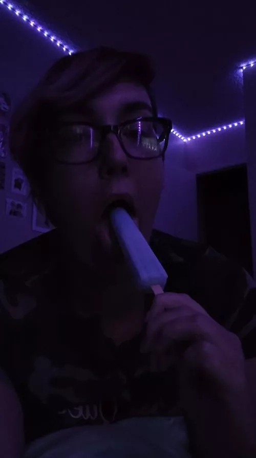 This popsicle is too cold