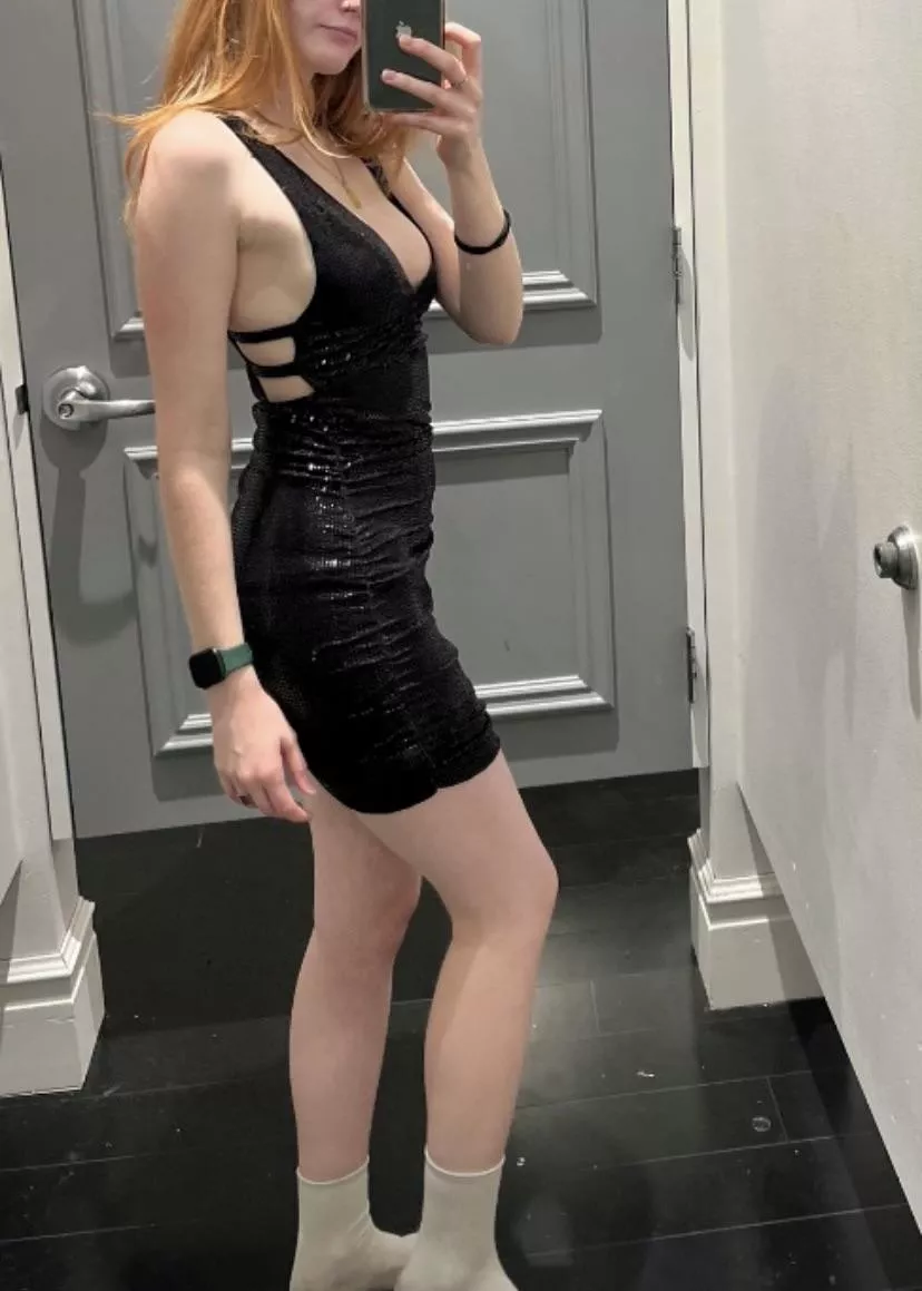 Thought about getting this dress but its not quite me… [F]