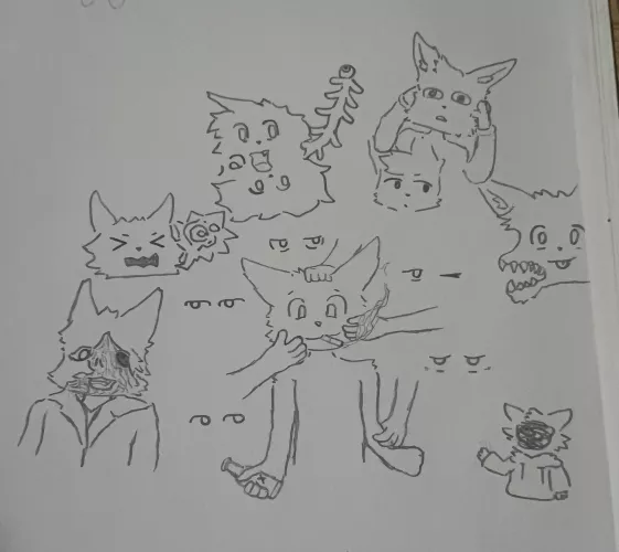 Very rough sketch practice