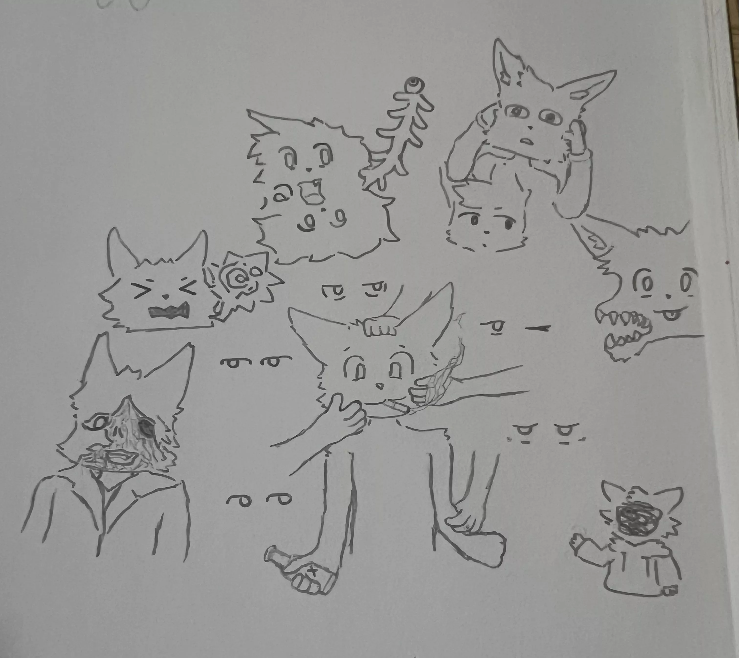 Very rough sketch practice