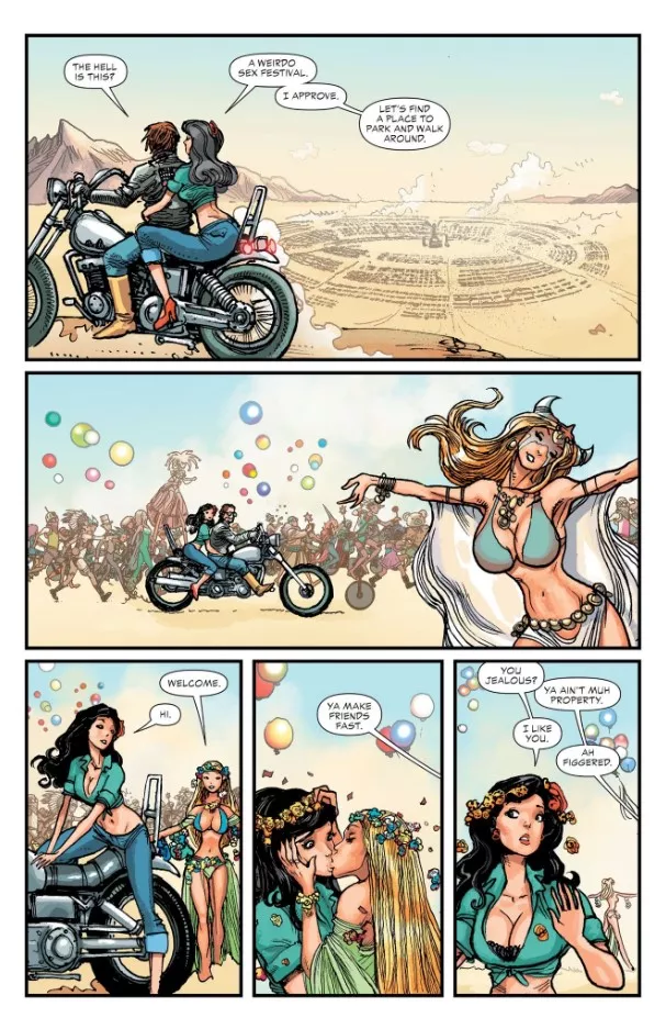 Weirdo Sex Festival [All-Star Western (2011) #24]