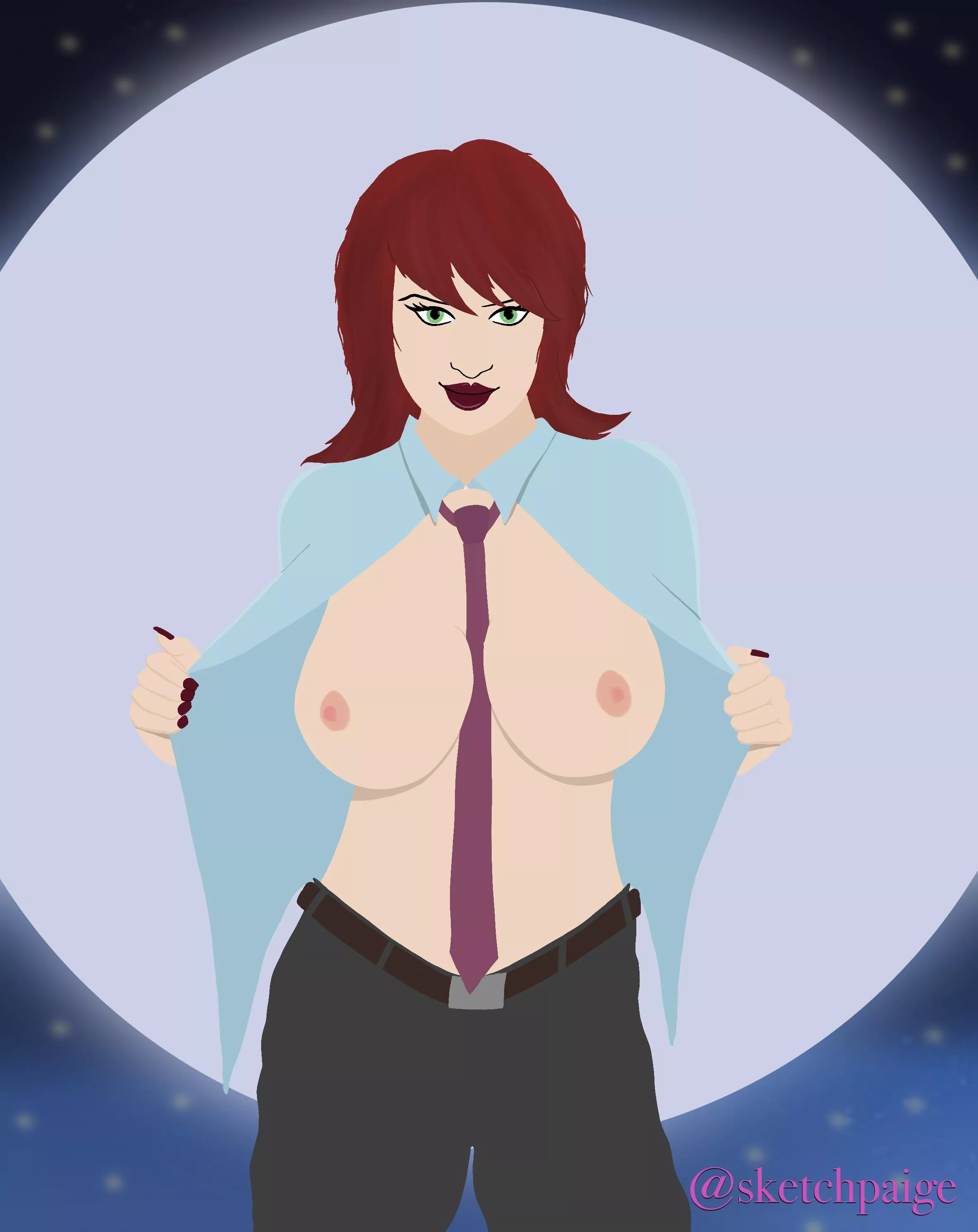 Werewoman by sketchpaige