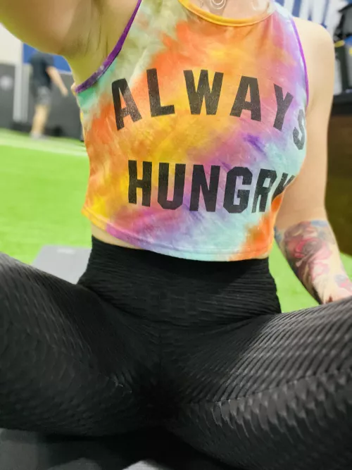 Working out makes me wet