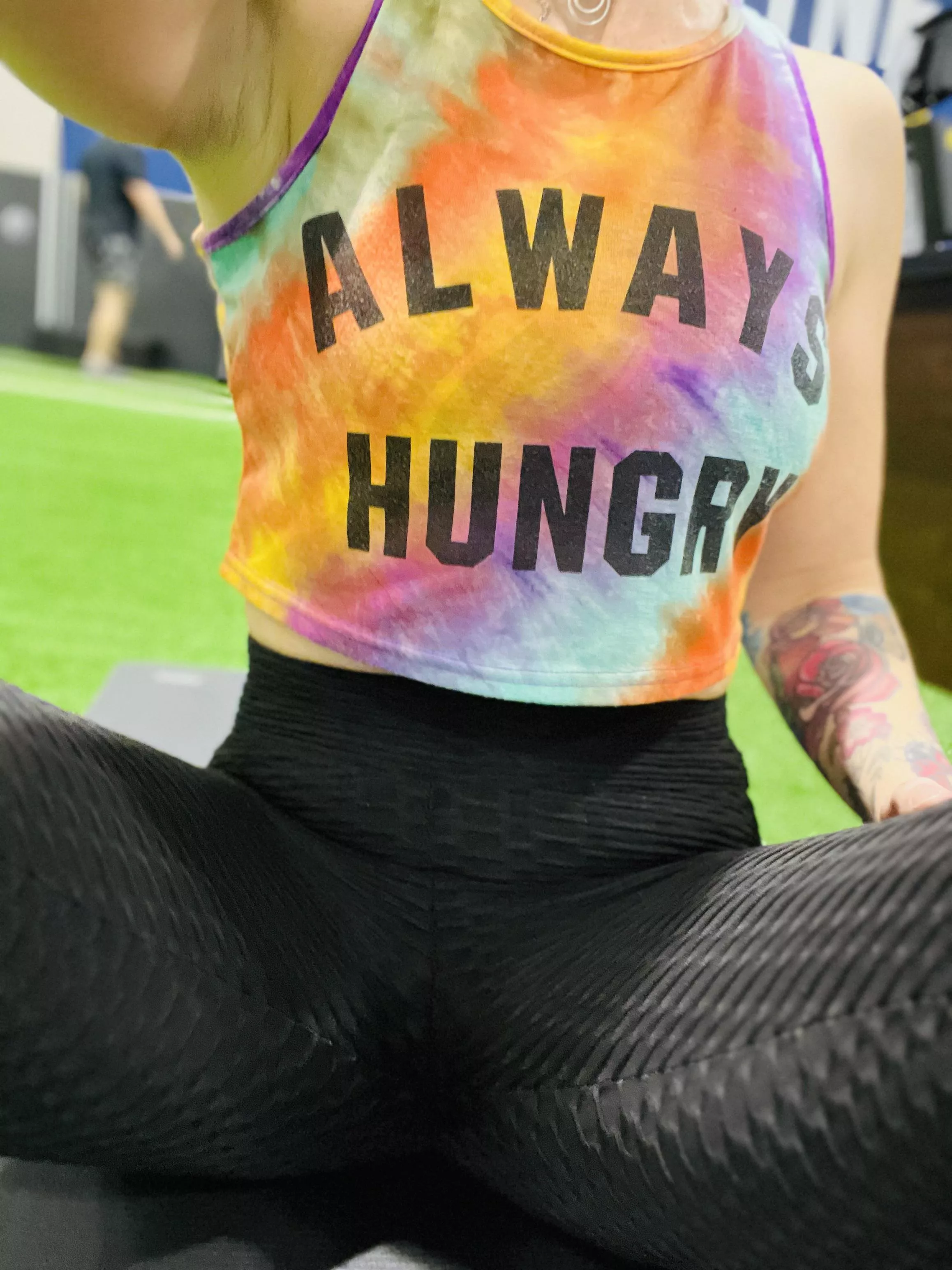 Working out makes me wet