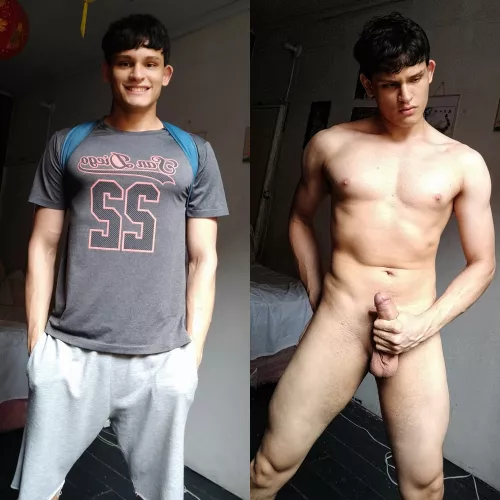 would let me fuck when i'm all sweaty after gym?