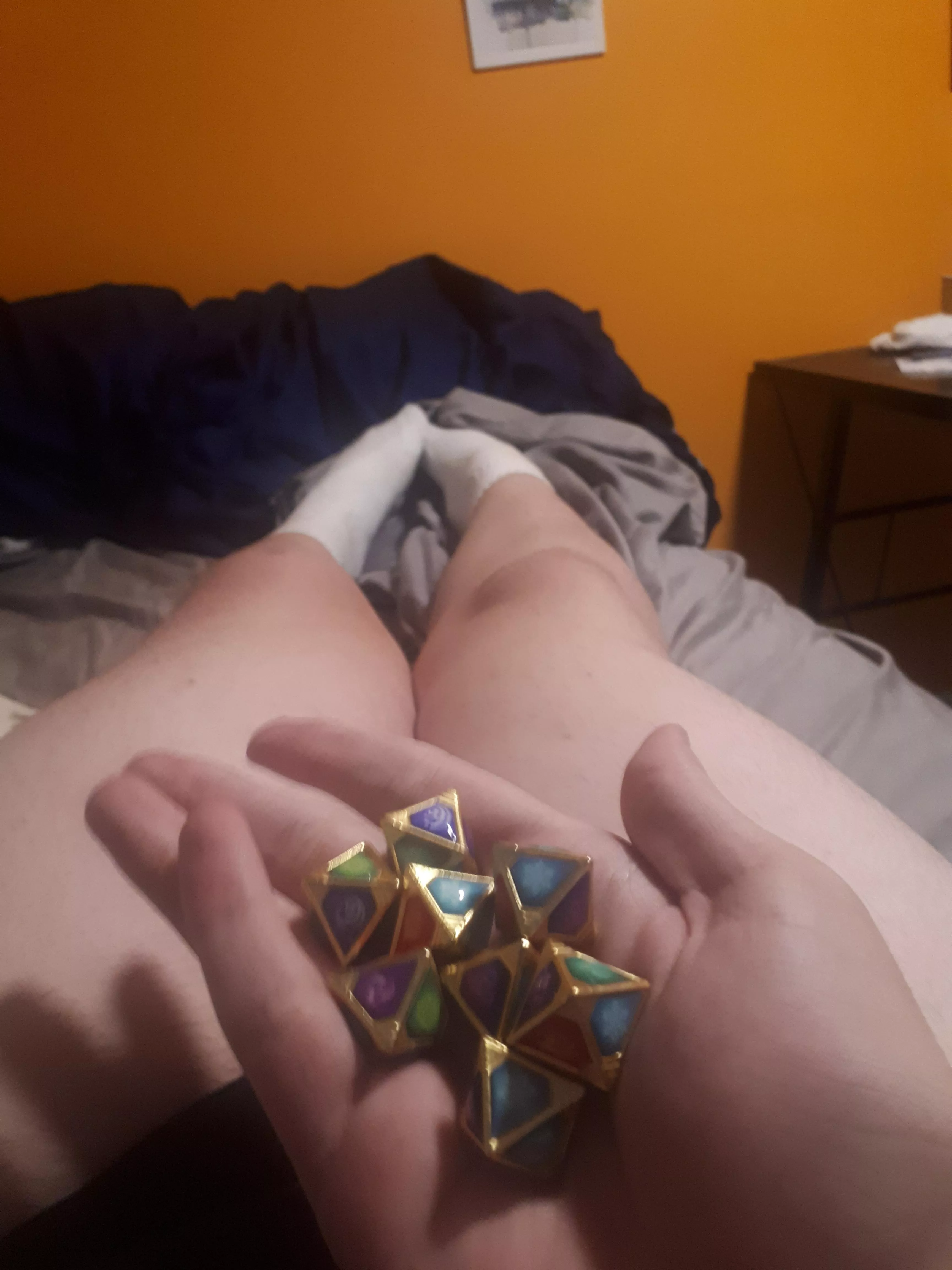 Yooo look at my dice