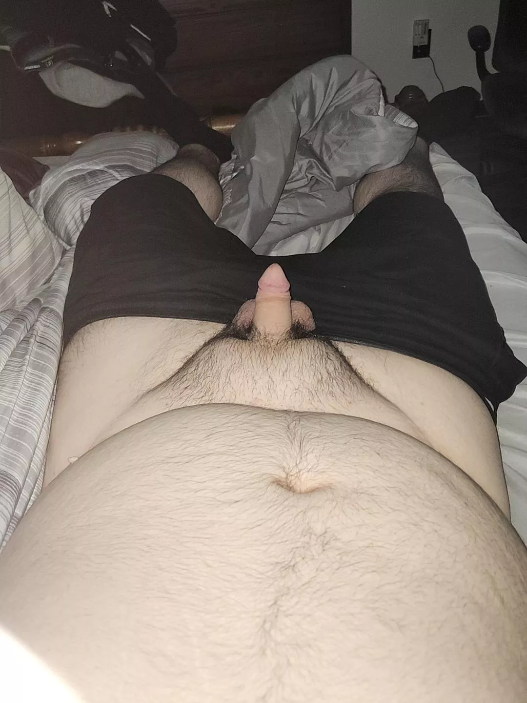 [21] Just laying here flaccid this morning