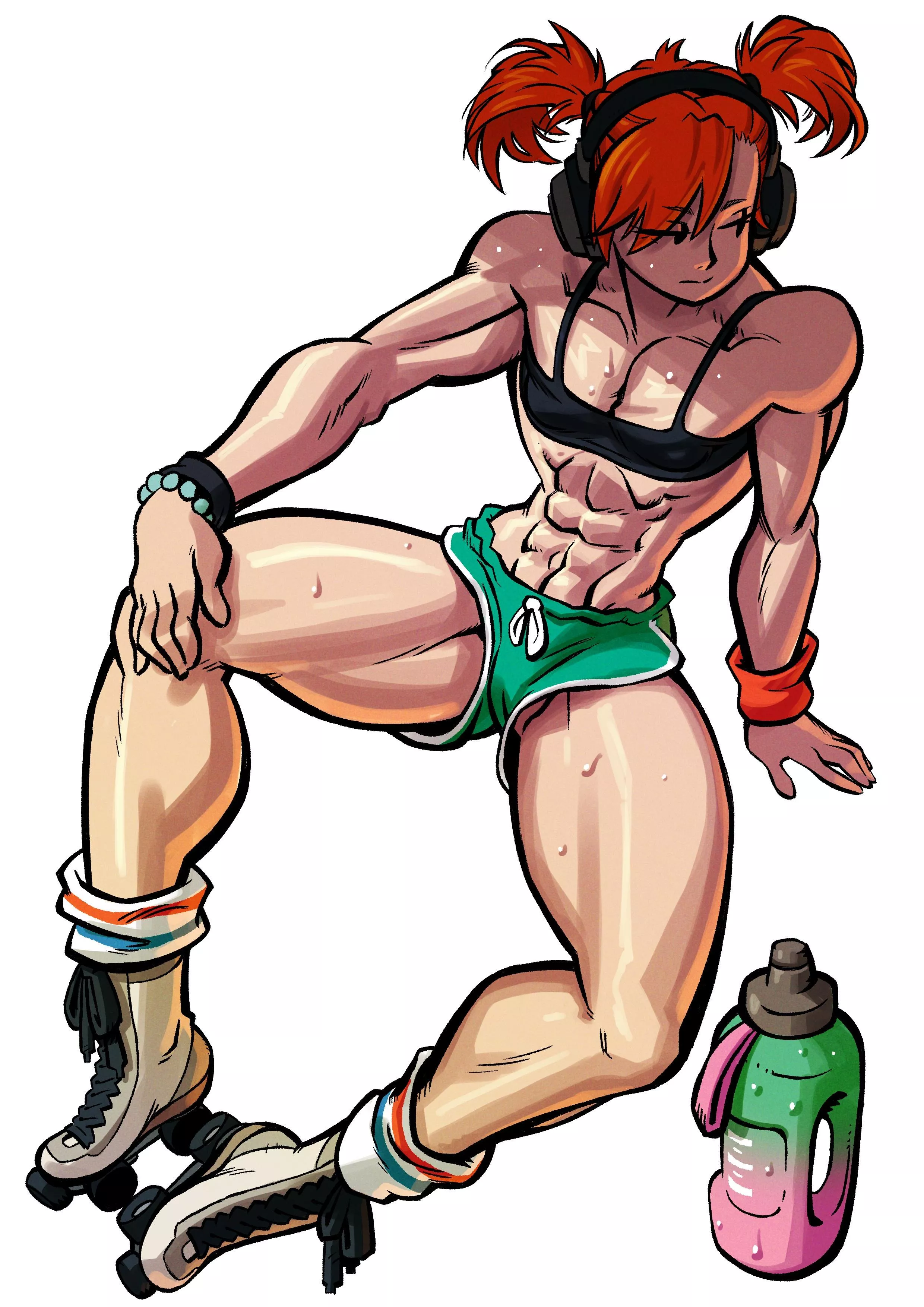 A Wheeled Workout (@tilingart)