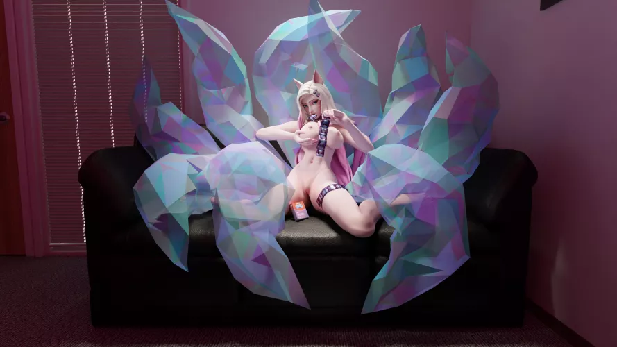 Ahri's Casting Couch Throne (usagi_hakushaku)