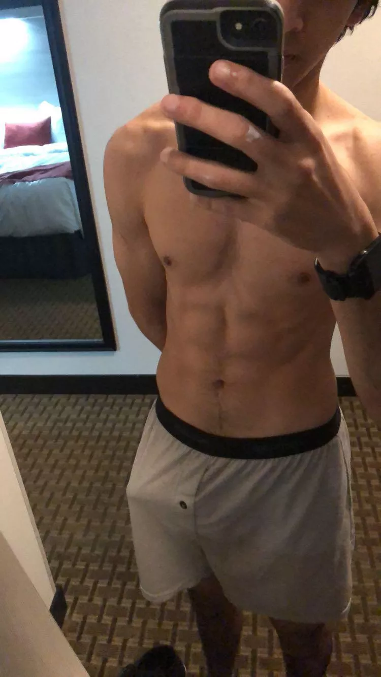 Always a good time at a hotel room