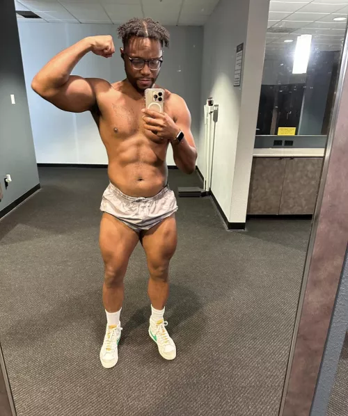 Body update! Gym hard work is paying off.