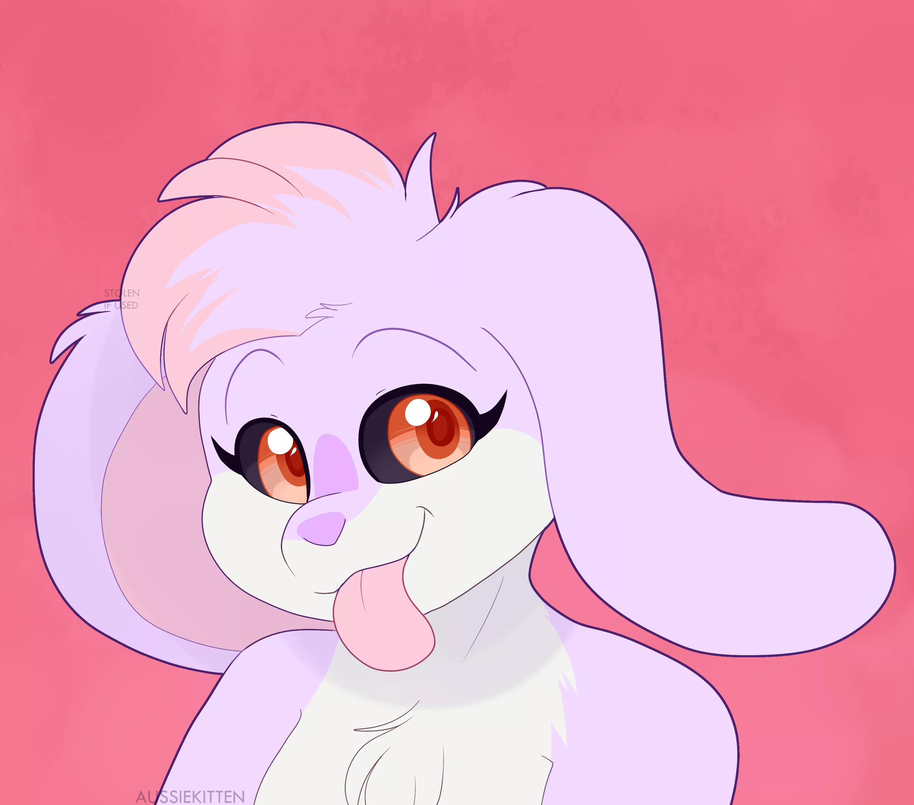 Boopin' time! 🌈| [Art by me @aussie_kitten | Kofi art for OtterlyOmari!]