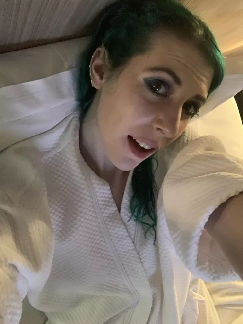 Definitely gunna turn this whole bed green