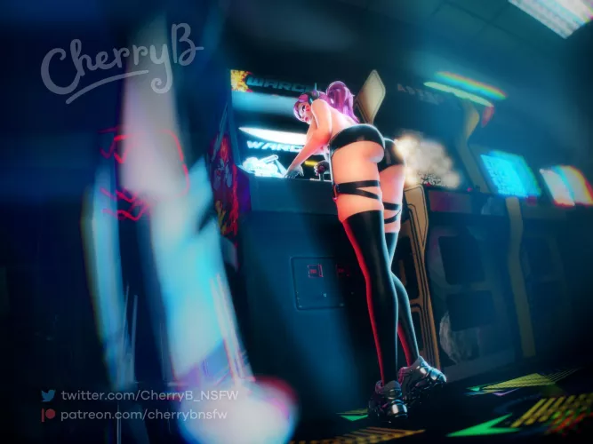 D.Va's horny arcade 🕹️ (CherryB)